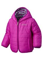Columbia Infant Double Trouble Jacket - Youth - Bright Plum Stripe
