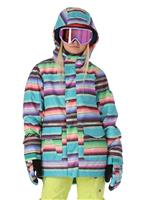 Burton Elstar Parka Jacket - Girl's - Mijita Stripe