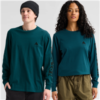 Burton Unisex Elite Long Sleeve T-Shirt - Atlantic Teal