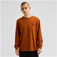Burton Unisex Elite Long Sleeve T-Shirt - Spiced Chai
