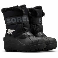 Sorel Children's Snow Commander Boot - Black / Charcoal