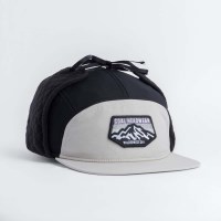 Coal Tracker Fleece Cap - Off White / Black