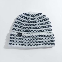 Coal Women's Stria Beanie - Off White / Navy