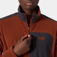 Helly Hansen Men's Daybreaker Block Microfleece Jacket - Iron Oxide