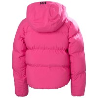 Helly Hansen Juniors' Nora Short Puffy Ski Jacket - Dragon Fruit