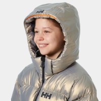 Helly Hansen Juniors' Nora Short Puffy Ski Jacket - Lynx