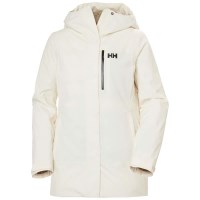 Helly Hansen Women's Snowplay Long Insulated Ski Jacket - Snow (047)