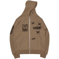 Public Men's Sum Zip Hoodie