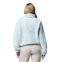 Columbia Women's Helvetia II Cropped Half Snap Fleece - Tea Light / Dark Stone