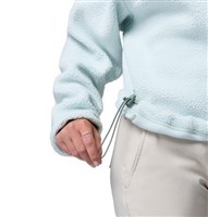 Columbia Women's Helvetia II Cropped Half Snap Fleece - Tea Light / Dark Stone