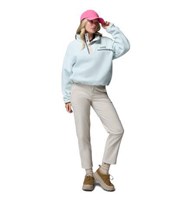 Columbia Women's Helvetia II Cropped Half Snap Fleece - Tea Light / Dark Stone