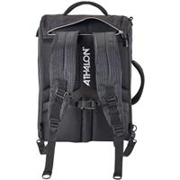 Athalon Onboard Convertible Boot Bag - Black / Silver