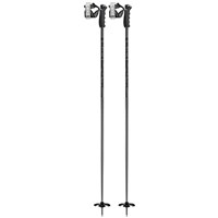 Leki Detect S Ski Poles - Black / Grey