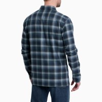 Kuhl Dillingr Flannel LS Shirt - Men's - Blue Creek