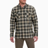 Kuhl Dillingr Flannel LS Shirt - Men's - Smokey Sage