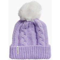 Turtle Faux Fur Lizzy Beanie - Youth - Lavender