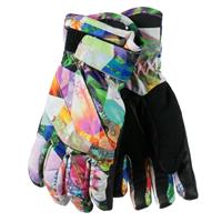 Obermeyer Cornice Glove - Youth - Chevron Floral