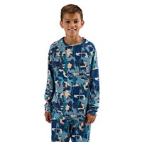 Blackstrap Big Kid's Evolver Base Layer Crewneck