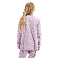Blackstrap Big Kid's Evolver Base Layer Crewneck - Ocelot Dusk