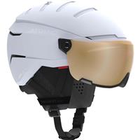Atomic Savor GT Amid Visor HD Photo Helmet - Light Grey