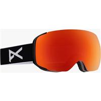 Anon M2 Goggles + Bonus Lens - Black Frame with Red Solex and Blue Lagoon Lenses