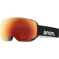 Anon M2 Goggles + Bonus Lens - Black Frame / Red Solex Lens