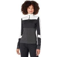 Bogner Esra 1/4 Zip Top - Women's - White / Black / Dark Grey (026)