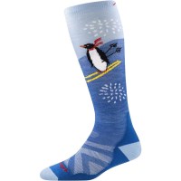 Darn Tough Youth Penguin Peak OTC Midweight Sock with Cushion - Stellar