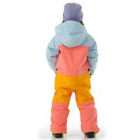 Burton One Piece Toddler Snow Suit - Crystal Blue / Georgia Peach