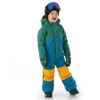 Burton One Piece Toddler Snow Suit - Fir Green / Celestial Blue