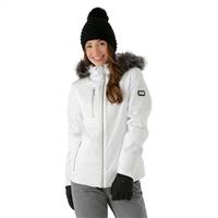 Nils Daphne Faux Fur Parka - Women's - White