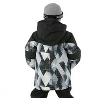 Columbia Mighty Mogul II Jacket - Boy's - Black Geo Mt