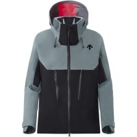 Descente Men's Swiss Shell Jacket - Storm W Gray