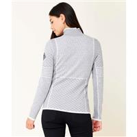 Krimson Klover Women's Pow Zip Neck Sweater - Silver (045)