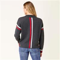 Krimson Klover Women's Traverse Pullover Sweater - Charcoal (010)
