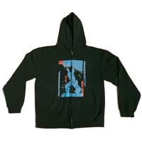 Public Display Zip Hoodie - Black