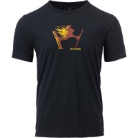 Flylow Men's Flame Daffy Tee - Black Heather