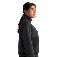 Arc'teryx Women's Covert 1/2 Zip Neck Midlayer - Black Heather