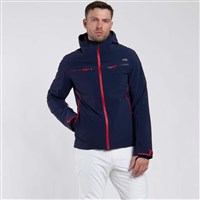 Kjus Men's Formula Jacket - Navy / Chili