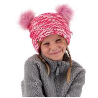 Obermeyer Glen FF Pom-Pom Beanie - Youth - Pink Pwr (20057)