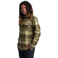 Burton Brighton Premium Flannel - Men's - Martini Olive Chunk Plaid