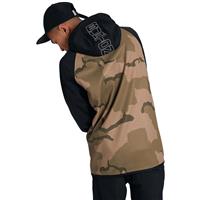 Burton Crown Weatherproof Pullover Fleece - Men's - Barren Camo / True Black