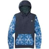 Burton Oak Pullover Fleece - Women's - Dress Blue / Blue Dailola Shibori