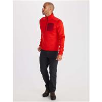 Marmot Olden Polartec 1/2 Zip - Men's - Victory Red