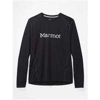 Marmot Windridge with Graphic LS - Men's - Black / Sleet