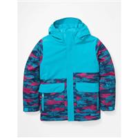 Marmot Barbeau Jacket - Youth - Enamel Blue / Arctic Navy Haze Camo