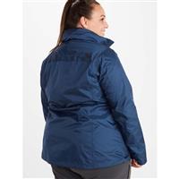 Marmot PreCip Eco Jacket - Women's (Plus Size) - Arctic Navy
