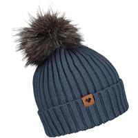 Obermeyer Denver Faux Fur Pom Beanie - Women's - Blue Ash (21168)