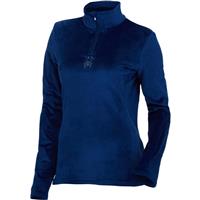 Spyder Shimmer Bug Zip T-Neck - Women's - Abyss