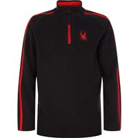 Spyder Speed Fleece Zip T-Neck - Boy's - Black